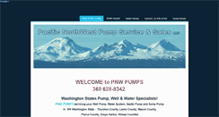 Desktop Screenshot of pnwpumps.com