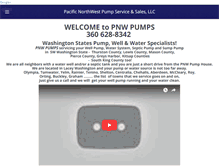 Tablet Screenshot of pnwpumps.com